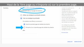Comment être en premiere page de google avec adwords